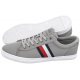 Tenisówki Tommy Hilfiger Iconic Vulc Stripes Mesh Antique Silver FM0FM05072 PRT - małe zdjęcie