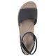 Sandały Crocs Brooklyn Ankle Strap Wedge Black/Mushroom 209406-07H - małe zdjęcie