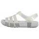Sandałki Crocs Isabella Glitter Sandal k Silver Glitter 209836-0IC - małe zdjęcie