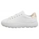 Sneakersy Geox D Spherica EC4.1 B White/Gold D35TCB 085Y2 C0232 - małe zdjęcie