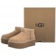 Platformy UGG W Classic Ultra Mini Platform 1135092 SAN - małe zdjęcie
