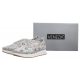 Sneakersy Venezia Białe w Kwiaty 01422077-2 White - małe zdjęcie