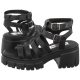 Sandały Altercore Cleo Vegan Black  - małe zdjęcie