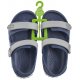 Sandałki Crocs Crocband Cruiser Sandal Bijou Blue/Light Grey 209424-45O - małe zdjęcie