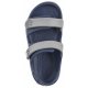 Sandałki Crocs Crocband Cruiser Sandal Bijou Blue/Light Grey 209424-45O - małe zdjęcie