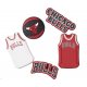 Zestaw 5 przypinek Crocs Jibbitz™ NBA Chicago Bulls 5 Pack 10011280 - małe zdjęcie