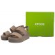 Sandały Crocs Brooklyn Low Wedge W Latte/Mushroom 206453-2EL - małe zdjęcie