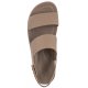 Sandały Crocs Brooklyn Low Wedge W Latte/Mushroom 206453-2EL - małe zdjęcie