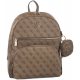 Plecak Guess Power Play Large Tech Backpack HWSL90 06330 Latte Logo - małe zdjęcie