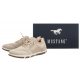 Sneakersy Mustang Beżowe 1488-303-243 - małe zdjęcie