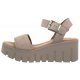 Sandały Tamaris Beżowe 1-28712-42 378 Taupe Suede - małe zdjęcie