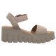 Sandały Tamaris Beżowe 1-28712-42 378 Taupe Suede - małe zdjęcie