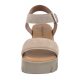 Sandały Tamaris Beżowe 1-28712-42 378 Taupe Suede - małe zdjęcie