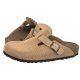 Klapki Birkenstock Boston BS Emboss Dots New Beige 1027014 - małe zdjęcie
