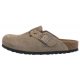 Klapki Birkenstock Boston Braided Taupe 1026694 - małe zdjęcie