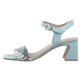 Sandały Caprice Niebieskie 9-28320-42 829 Lt.Blue Comb - małe zdjęcie