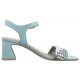 Sandały Caprice Niebieskie 9-28320-42 829 Lt.Blue Comb - małe zdjęcie