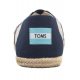 Espadryle Toms Alpargata Rope Navy Recycled Cotton University Stripes 10019897 - małe zdjęcie