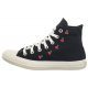 Trampki Converse CTAS Hi Black/Egret/Red A08142C - małe zdjęcie