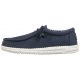 Półbuty Hey Dude Wally Stretch Canvas Navy 40700-410 - małe zdjęcie