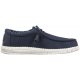 Półbuty Hey Dude Wally Stretch Canvas Navy 40700-410 - małe zdjęcie