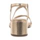 Sandały Tamaris Złote 1-28204-42 968 Lt Gold Struct - małe zdjęcie