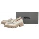Mokasyny Venezia Beżowe Lakierowane  28384 Pat Beige - małe zdjęcie