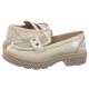 Mokasyny Venezia Beżowe Lakierowane  28384 Pat Beige - małe zdjęcie