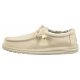 Półbuty Hey Dude Wally Stretch Canvas Stone White 40700-1KA - małe zdjęcie