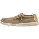 Półbuty Hey Dude Wally Sport Mesh Tan/White 40403-25W - małe zdjęcie