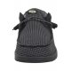 Półbuty Hey Dude Wally Sport Mesh Black/Black 40403-060 - małe zdjęcie