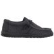 Półbuty Hey Dude Wally Sox Micro Total Black 40019-0XJ - małe zdjęcie