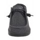 Półbuty Hey Dude Wally Sox Micro Total Black 40019-0XJ - małe zdjęcie