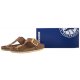 Japonki Birkenstock Gizeh Big Buckle Cognac 1018745 - małe zdjęcie