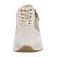 Sneakersy Mustang Białe/Złote 1358-313-111 - małe zdjęcie