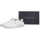 Sneakersy Tommy Hilfiger Court Cupsole Pique Textile White FM0FM04967 YBS - małe zdjęcie