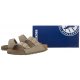 Klapki Birkenstock Arizona BS Faded Khaki 1027697 - małe zdjęcie