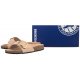 Klapki Birkenstock Madrid Big Buckle High-Shine New Beige 1026496 - małe zdjęcie