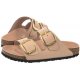 Klapki Birkenstock Arizona Big Buckle High-Shine New Beige 1026553 - małe zdjęcie