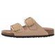 Klapki Birkenstock Arizona Big Buckle High-Shine New Beige 1026553 - małe zdjęcie