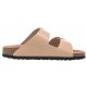 Klapki Birkenstock Arizona Big Buckle High-Shine New Beige 1026553 - małe zdjęcie