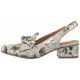 Sandały Maciejka Zielone w Kwiaty N6539-38/00-1 - małe zdjęcie