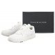 Sneakersy Tommy Hilfiger Modern Cup Corporate Lth White FM0FM04941 YBS - małe zdjęcie