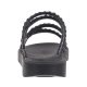 Klapki Zaxy Natural Slide AD JJ285282/AF605 Black - małe zdjęcie