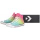 Trampki Converse CTAS Hi Triple Cyan/Chaos Fuchsia A07337C - małe zdjęcie