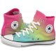 Trampki Converse CTAS Hi Triple Cyan/Chaos Fuchsia A07337C - małe zdjęcie