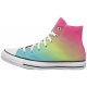 Trampki Converse CTAS Hi Triple Cyan/Chaos Fuchsia A07337C - małe zdjęcie