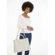 Torebka Calvin Klein Business Large Tote Saffiano DK Ecru/Sand Pebble K60K611674 PC4 - małe zdjęcie