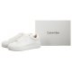 Sneakersy Calvin Klein Ff Cupsole LAce Up W/Ml Lth Triple White HW0HW02118 0K4 - małe zdjęcie