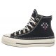 Trampki Converse CTAS Lift HI Black/Egret/Gold A08731C - małe zdjęcie